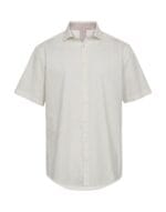 Gino Marcello Linen blend shirt s/s modern fit - Billede 3