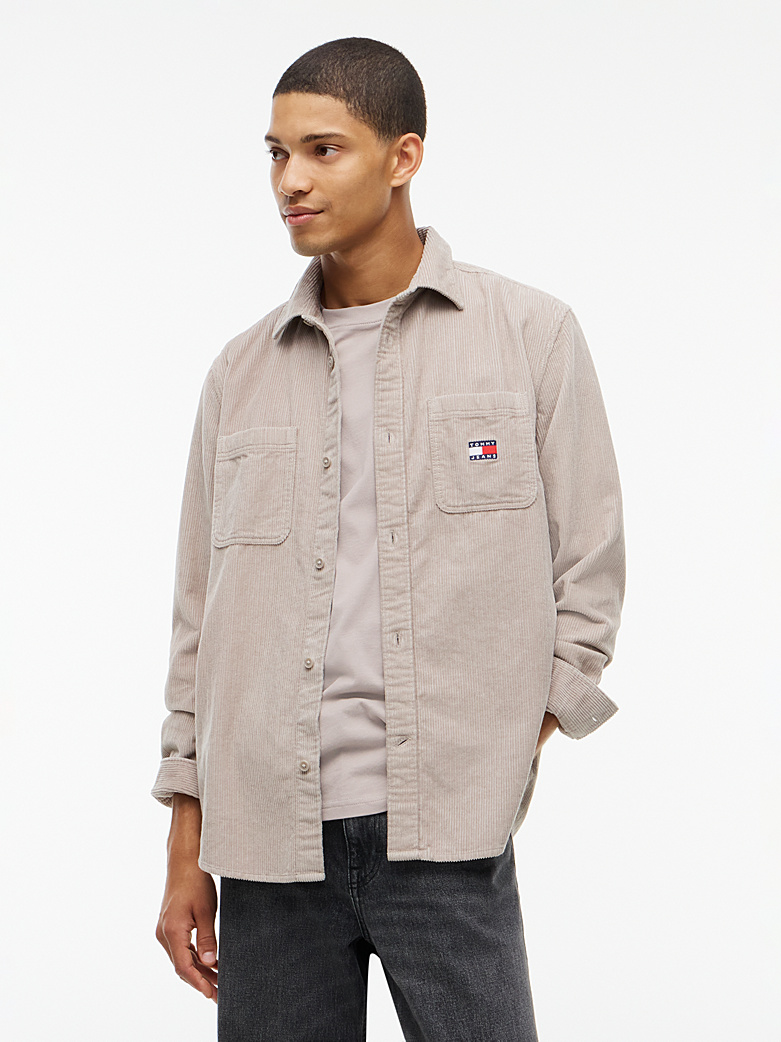 DM0DM23705_PKE_main Tommy Hilfiger TJM RLX CORDUROY SHIRT EXT - Billede 1