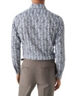 ETON Floral Signature Twill Shirt - Billede 4