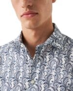 ETON Floral Signature Twill Shirt - Billede 3