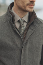 Gino Marcello Mens wool coat modern fit - Billede 2