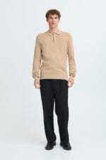 Casual Friday CFOSVALD fine knitted polo knit - Billede 5