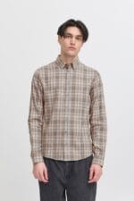 Casual Friday CFANTONS 0159 checked brushed shirt