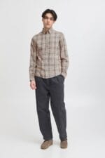 Casual Friday CFANTONS 0159 checked brushed shirt - Billede 2