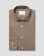 ETON Solid Signature Flannel Shirt Normal Fit - Billede 6