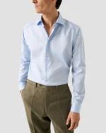 ETON Solid Signature Twill Paisley Effect Shirt - Billede 4