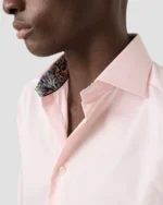 ETON Solid Signature Twill Paisley Effect Shirt - Billede 2