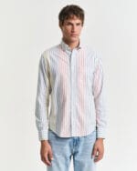 GANT REG ARCHIVE OXF MULTI STRIPE SHIRT - Billede 2
