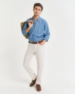 GANT Reg Cot/linen Jeans - Billede 2