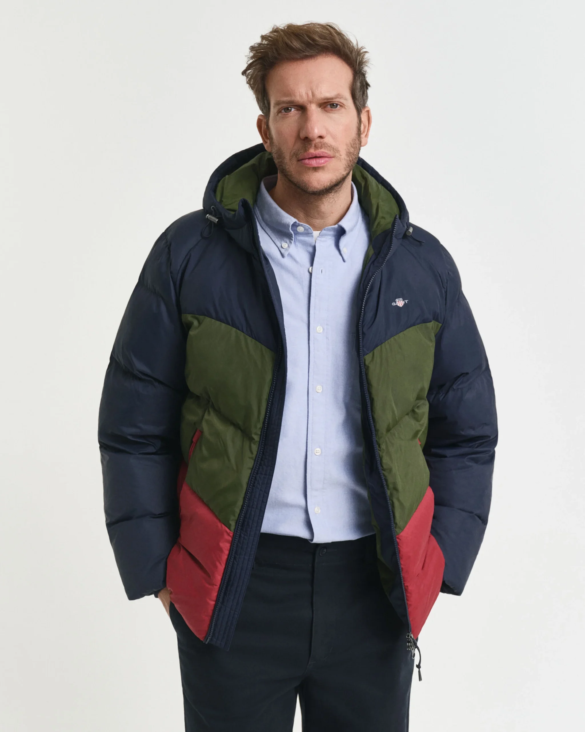 time__1749808269__202503-7006537-433-model-fv-1 GANT Active Cloud Blocked JKT - Billede 1