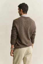GANT ARGYLE NEPS C-NECK - Billede 5