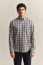 GANT REG TWILL CHECK SHIRT - Billede 6
