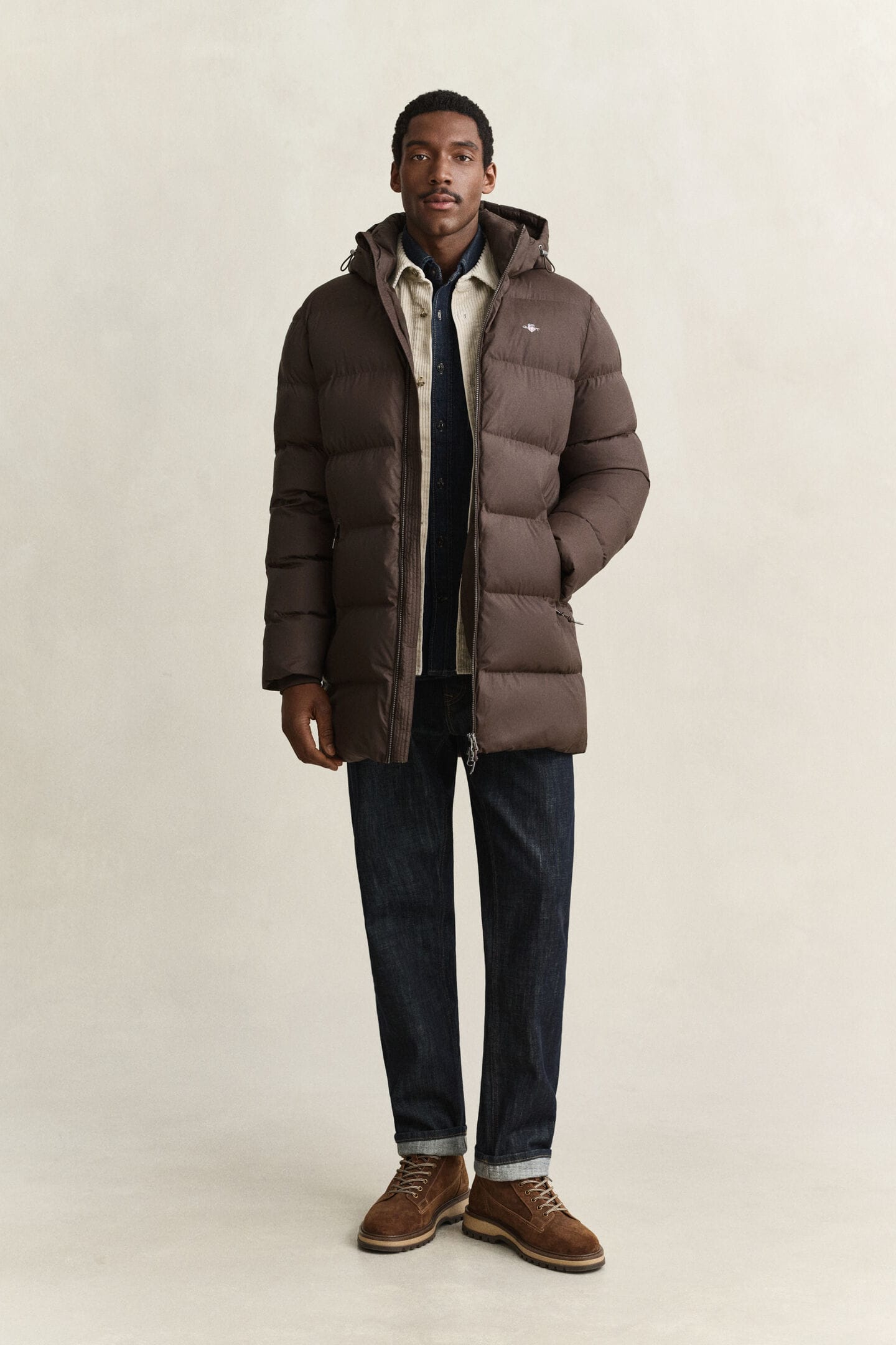 time__1780047309__202603-7006662-217-look-fv-1 GANT ACTIVE CLOUD MID LENGTH JACKET - Billede 1