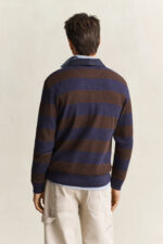 GANT STRIPED WAFFLE POLO - Billede 4