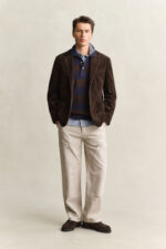 GANT STRIPED WAFFLE POLO - Billede 2