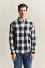 GANT REG WINDBLOWN FLANNEL CHECK SHIRT