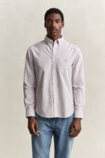 GANT REG CLASSIC OXFORD STRIPE SHIRT