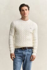 GANT Classic Cable Knit Sweater - Billede 3