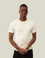 Les Deux Core T-Shirt - Walnut Melange/Orang - Billede 5