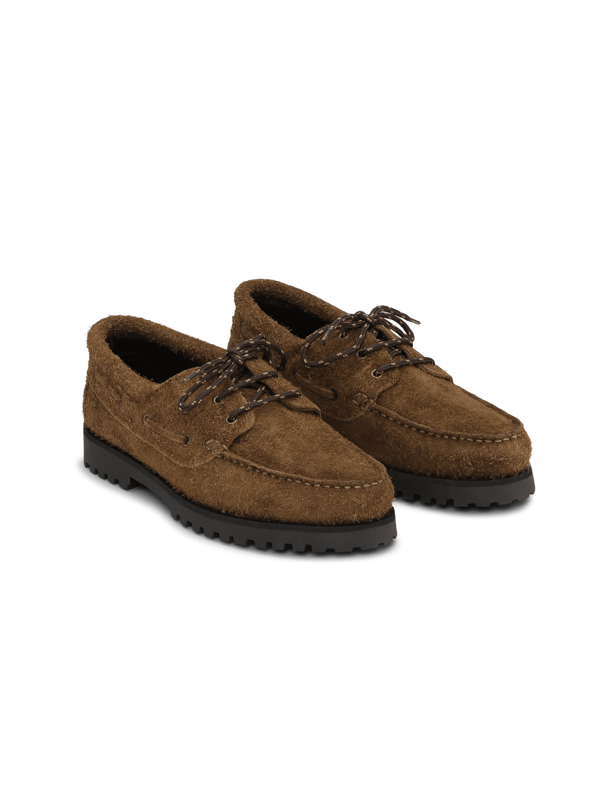 unnamed-5 Les Deux Hairy Suede Boatshoe - Billede 1