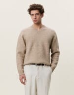 Les Deux Melange V-Neck Knit - Billede 2