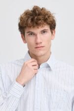 Casual Friday CFWILLE LS small striped shirt - Billede 2